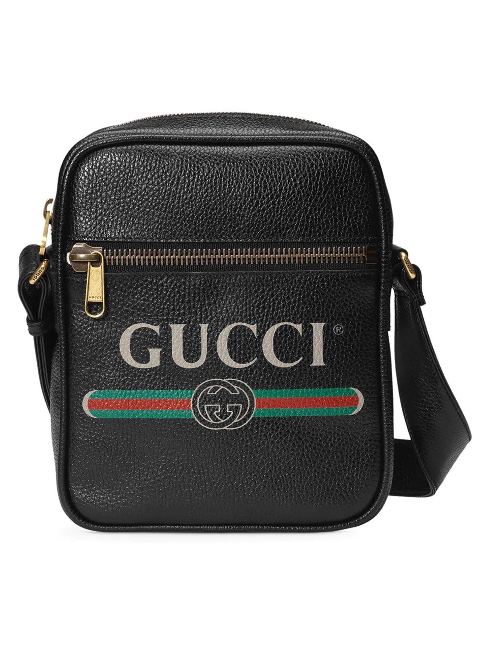 Gucci Men's Leather Messenger Bag | Upp till 70% | Afound.com
