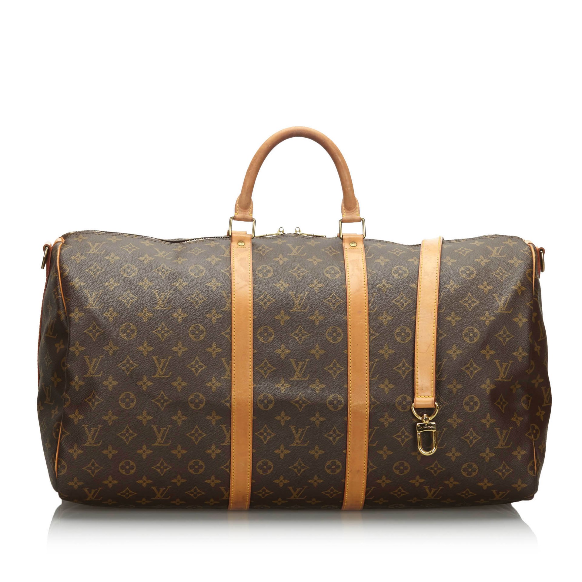 Louis Vuitton Monogram Keepall Bandouliere 55 Brown shop 25-70% | Gratis retourneren | 0